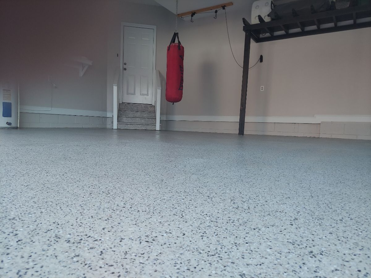 After Polyaspartic Floor Coatings